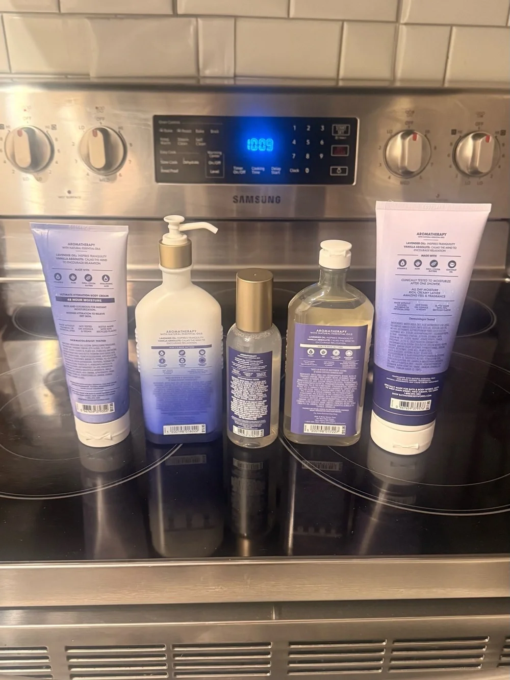 Bath & Body Works Aromatherapy Sleep Lavender + Vanilla Bundle
